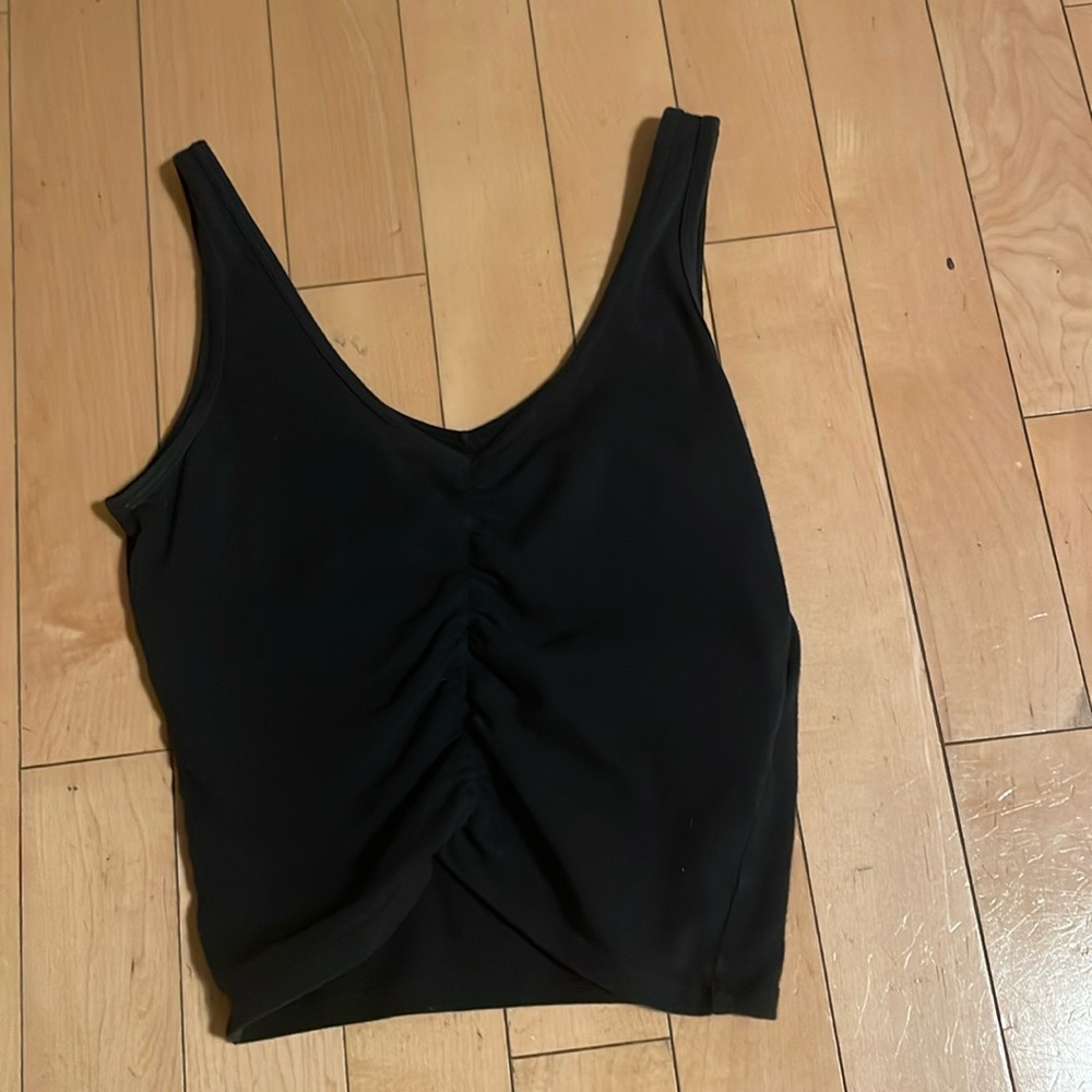 Black hollister cinch top
